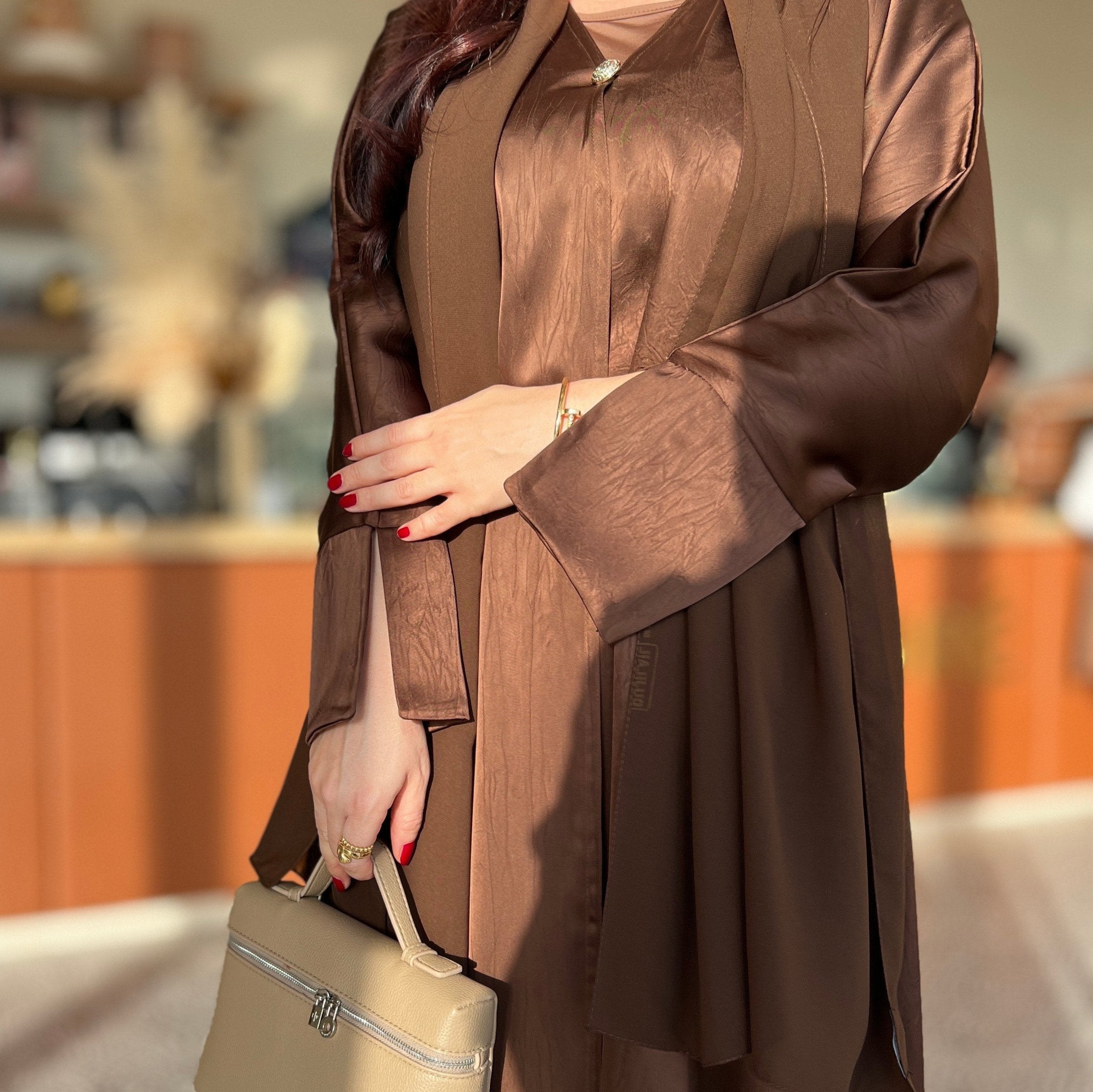 2.1 Brown (Abaya & Shela)